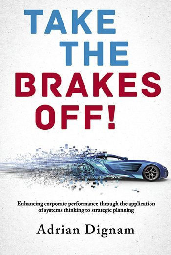 Take the Brakes Off! book cover by Adrian Dignam